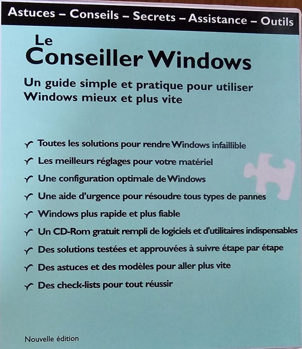 Conseill&eacute; Windows Livres et BD