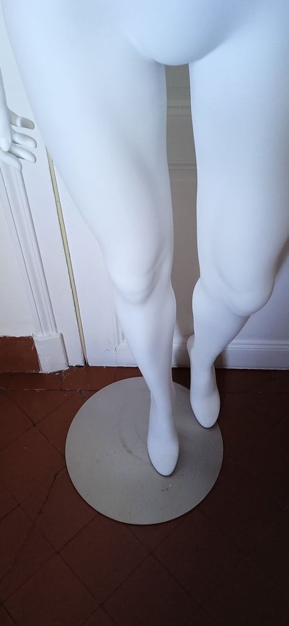 Mannequin Femme Blanc avec t&ecirc;te Décoration