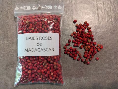 Poivre rouge bio entier 40 gr. baies fines pour les pros de 6 Marseille 13 (13)