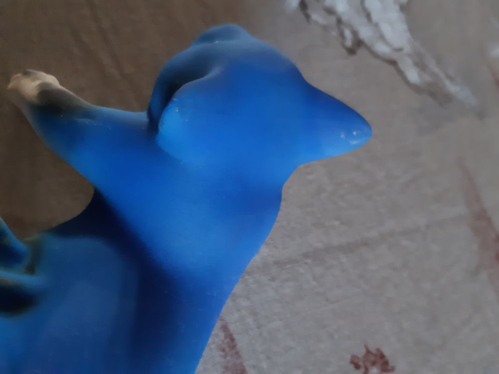 Chat bleu Décoration