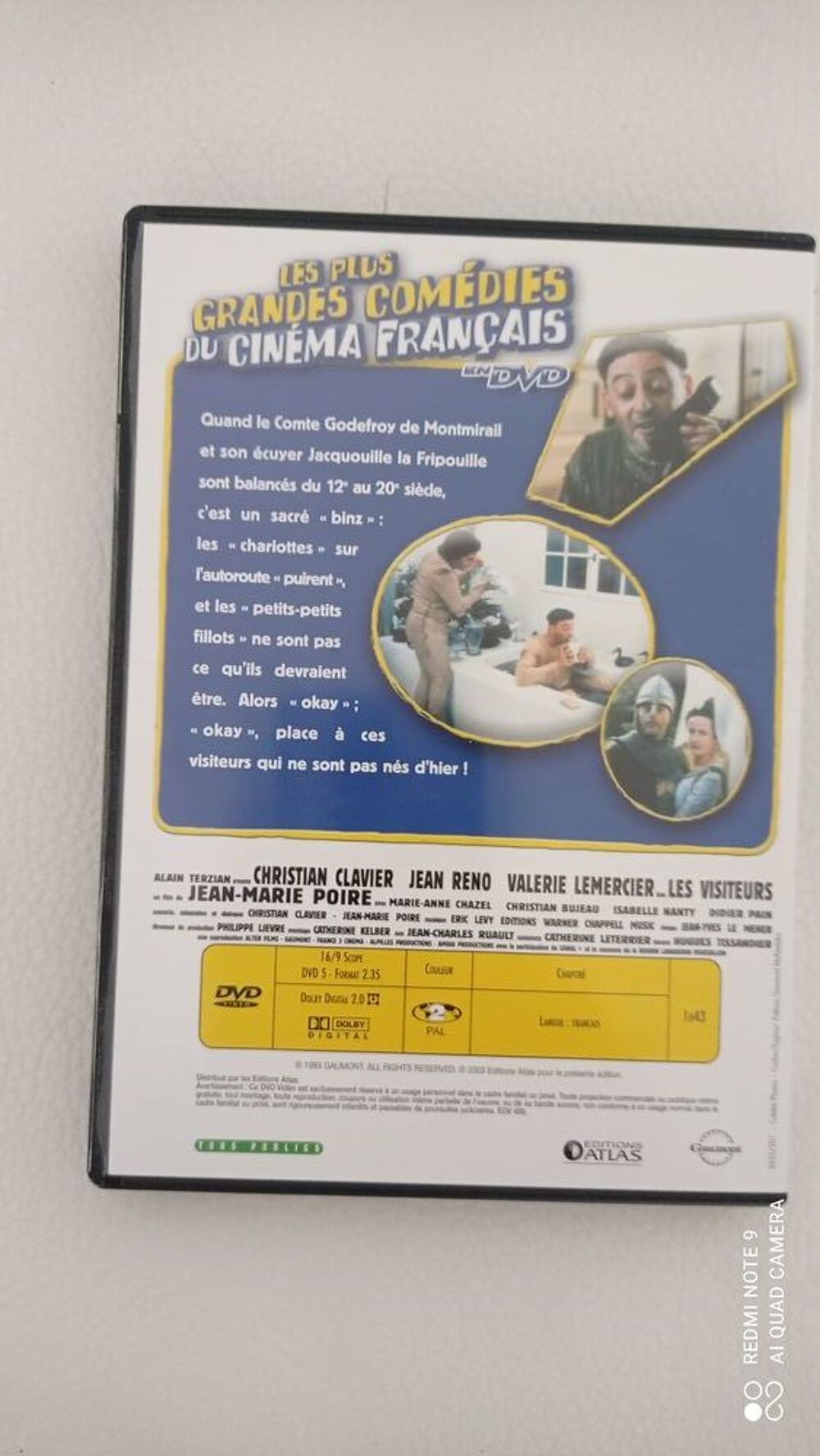 DVD Les visiteurs DVD et blu-ray