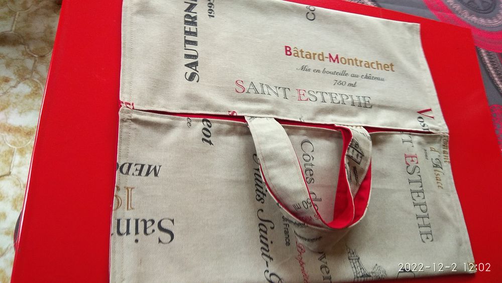 Cadeau pour No&euml;l sac &agrave; tarte. Cuisine