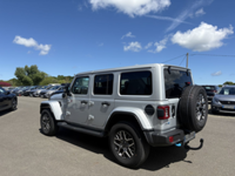 Wrangler Unlimited 4xe 2.0 l T 380 ch PHEV 4x4 BVA8 Sahara 2022 occasion 22500 Kerfot