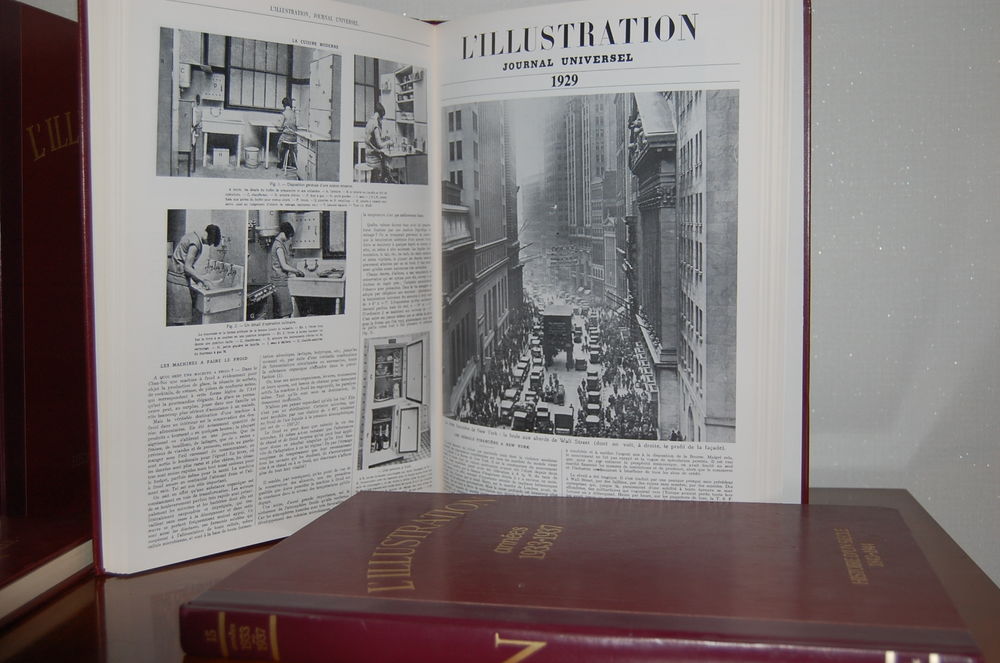 Collection en 16 volumes de l'illustration. Livres et BD