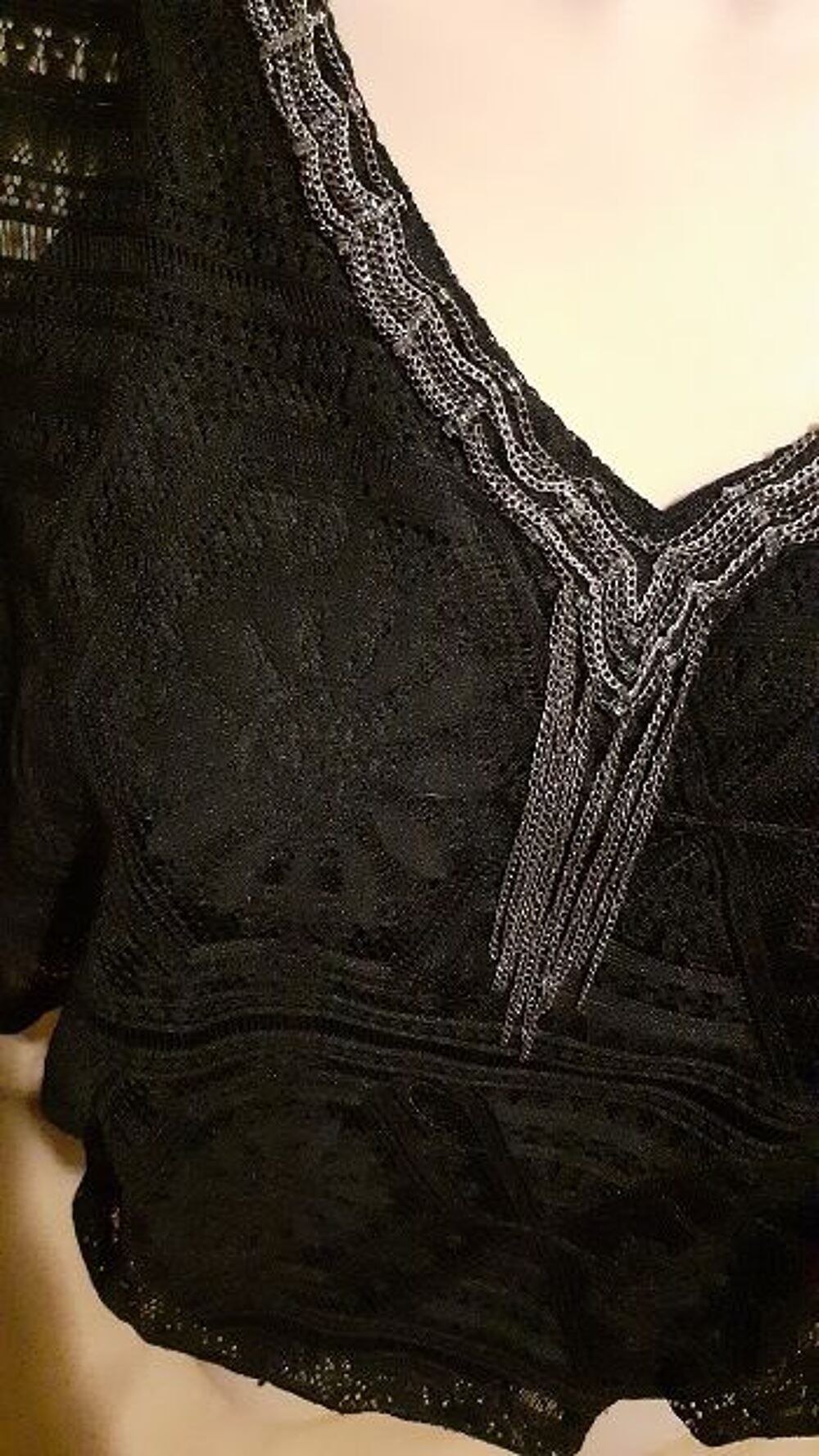 Blouse dentelle et son top Vêtements