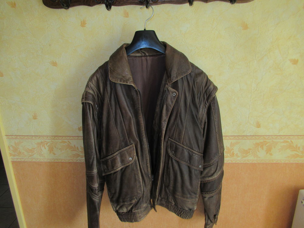 Veste en cuir Vêtements