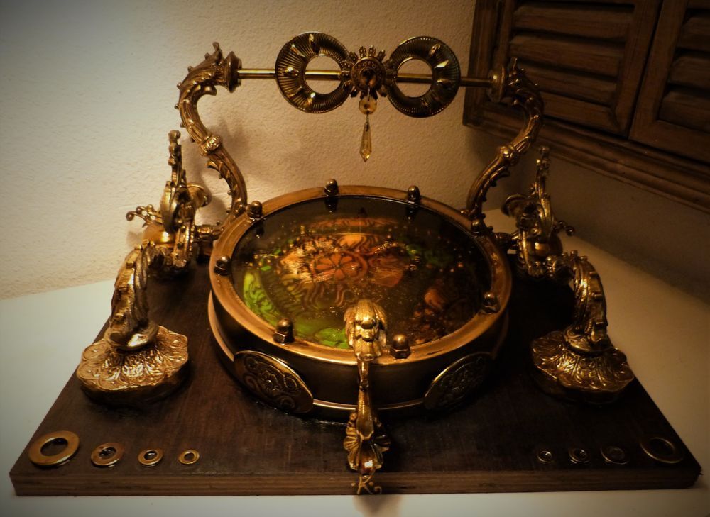 Objet Curiosit&eacute;"FANTASY ODDITY"Steampunk Décoration