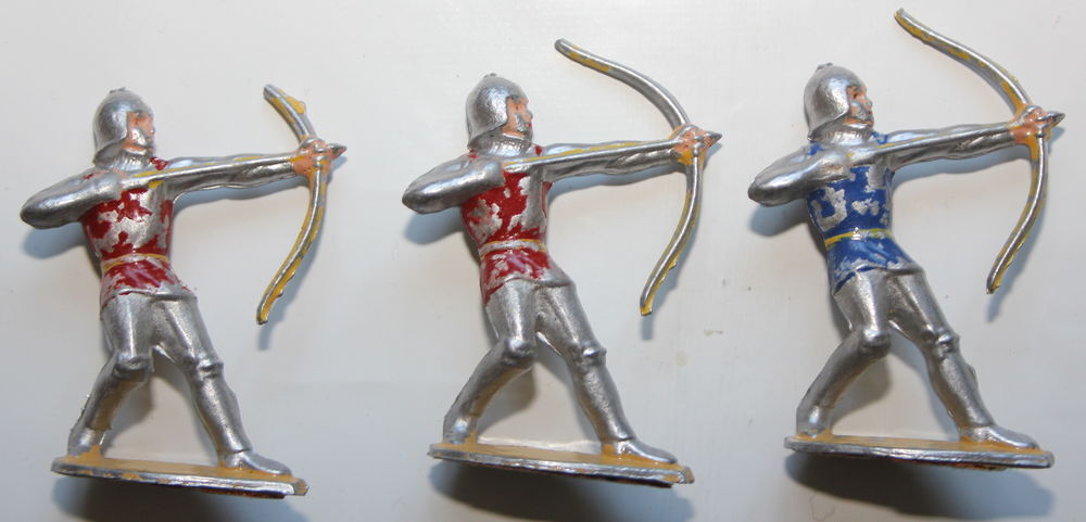 QUIRALU Chevalier Moyen Age archers fran&ccedil;ais guerre 
100 ans Jeux / jouets
