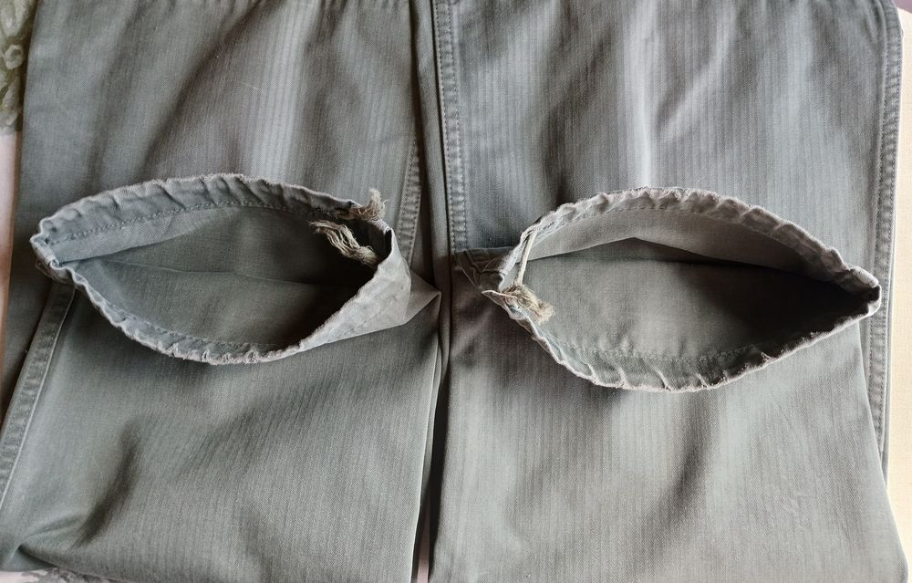 PANTALON MILITARIA KAKI Vêtements