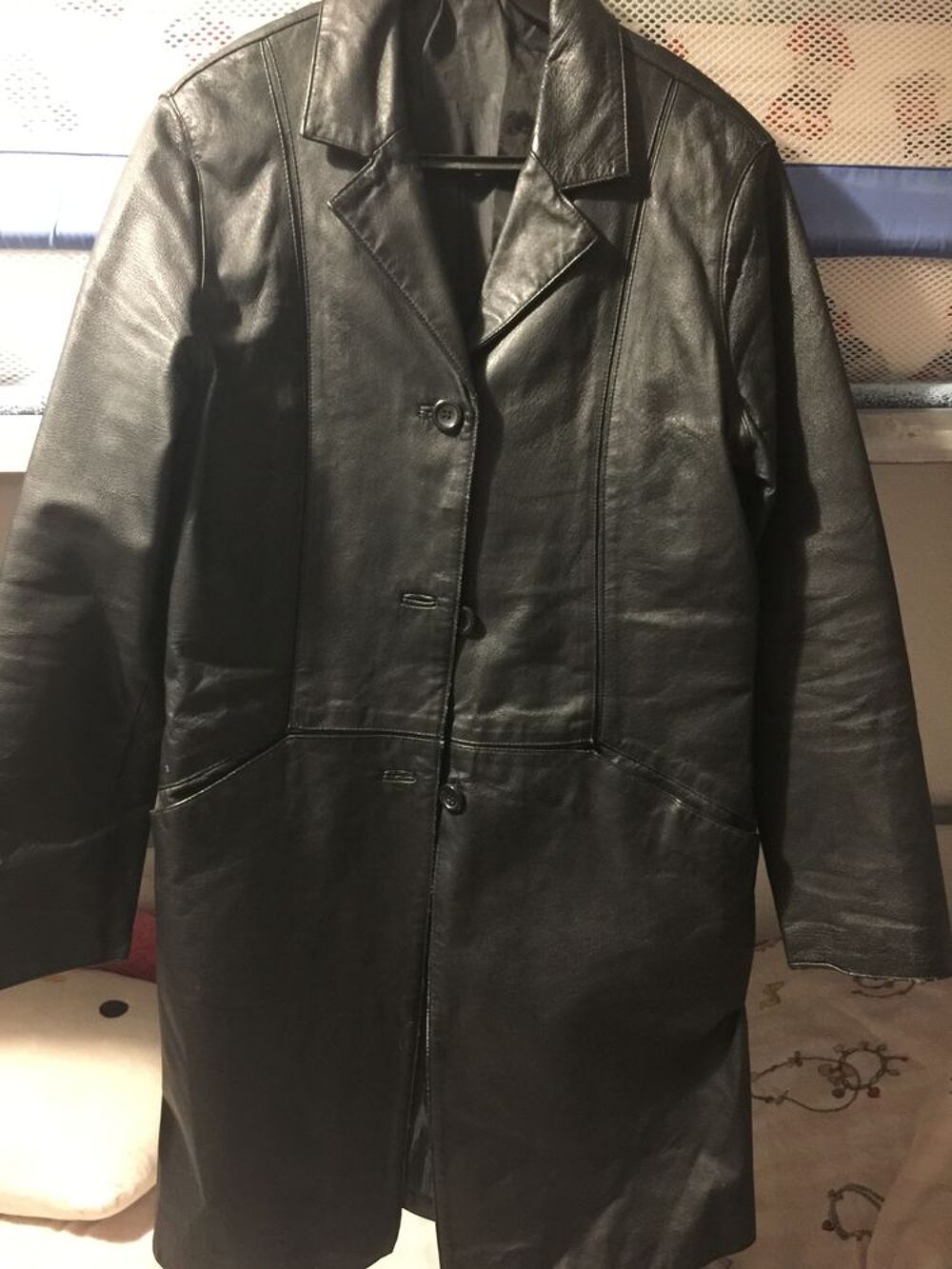 2 veste en cuire veritable Vêtements