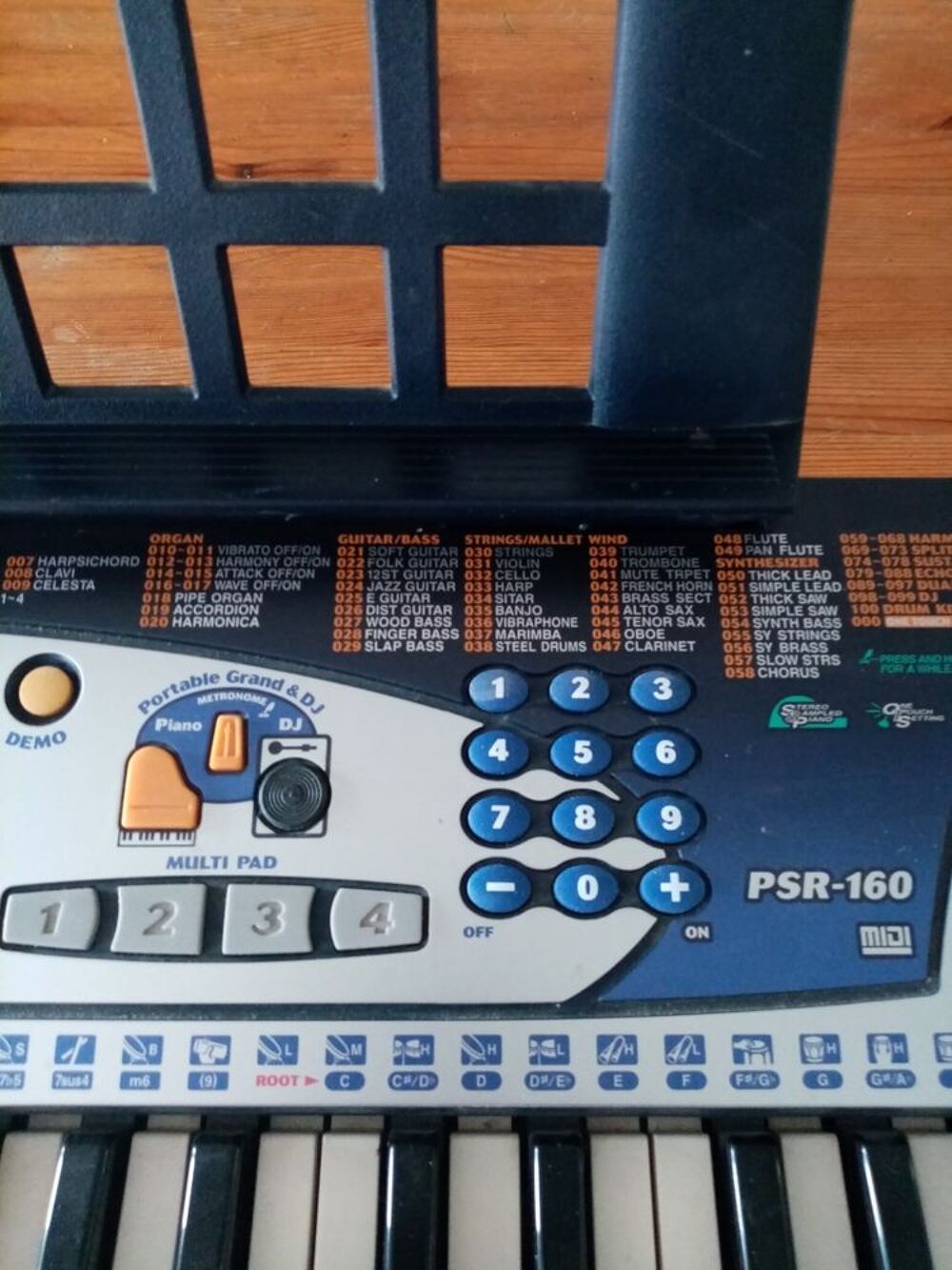 Clavier Yamaha PSR 160 Instruments de musique