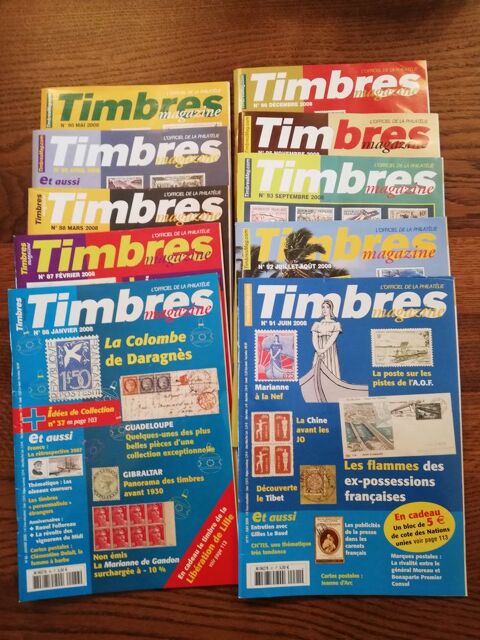 Revues timbres magazine 5 Haillicourt (62)