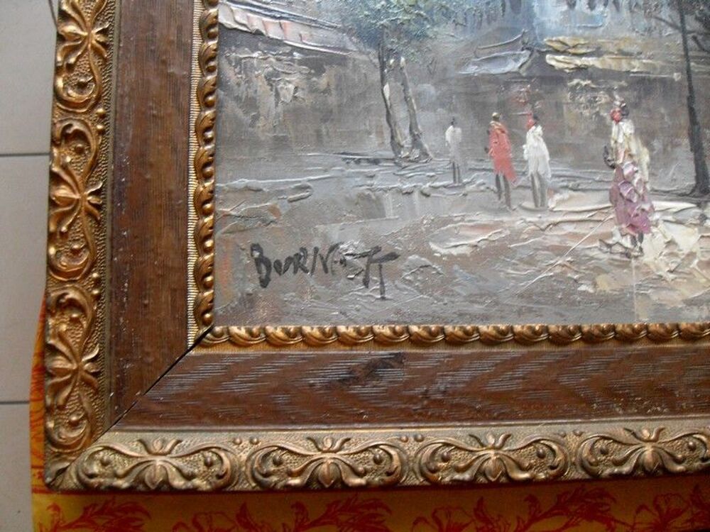 Tableau, peinture, Paris... Décoration