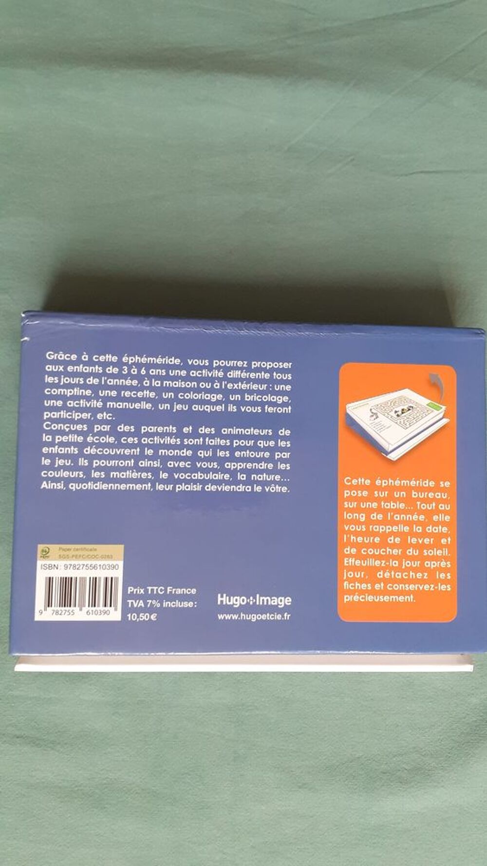 Livre fiches une activit&eacute; par jour pour mon enfant Livres et BD