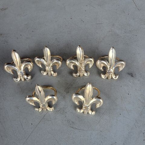 anneaux de rideaux ancien en argent 50 La Farl�de (83)