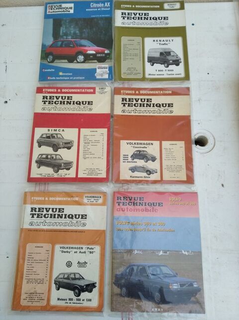Revues techniques auto  20 Montsoult (95)