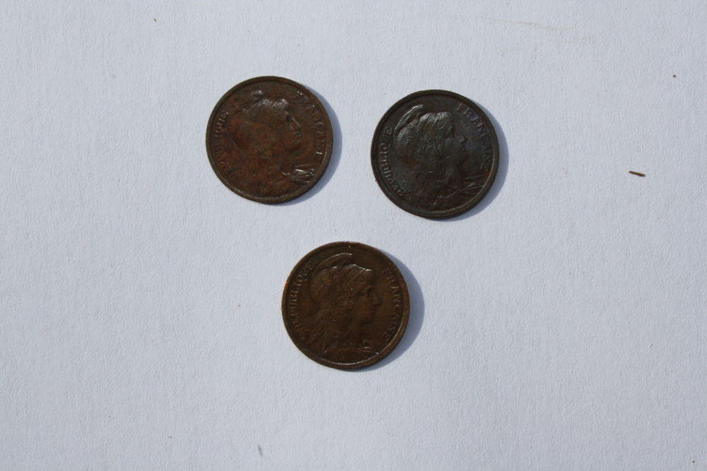 3 Pi&egrave;ces de Monnaies 