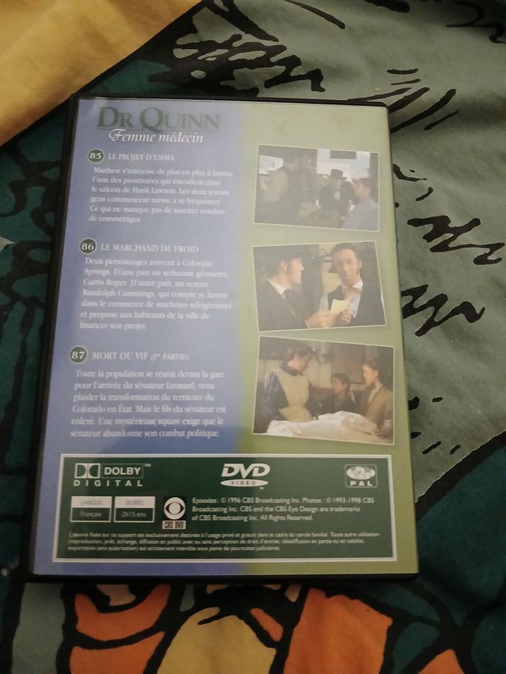 DVD DR QUINN FEMME MEDECIN
N&deg; 30
DVD et blu-ray