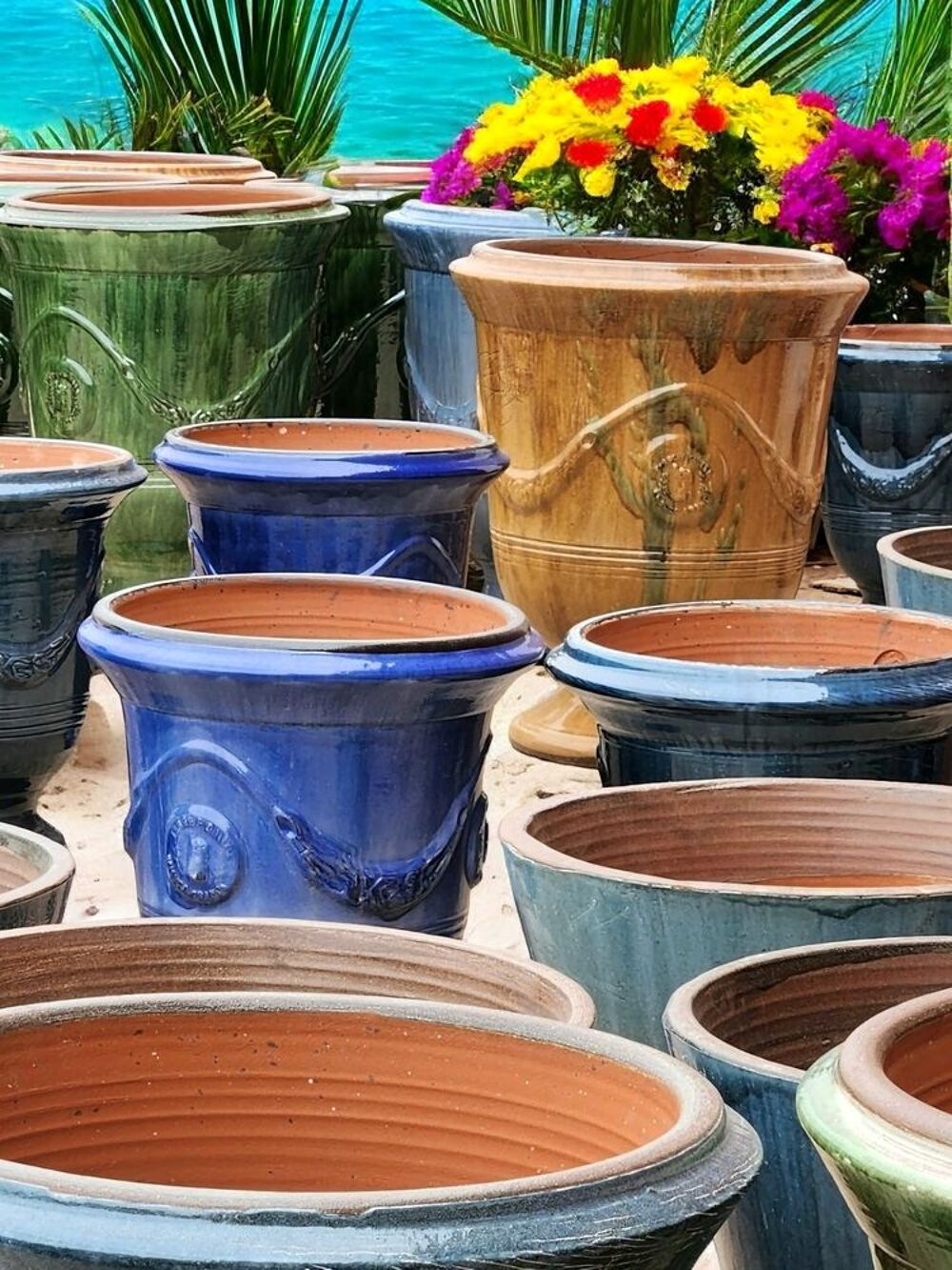 poteries vases vasques pots d'anduze Jardin