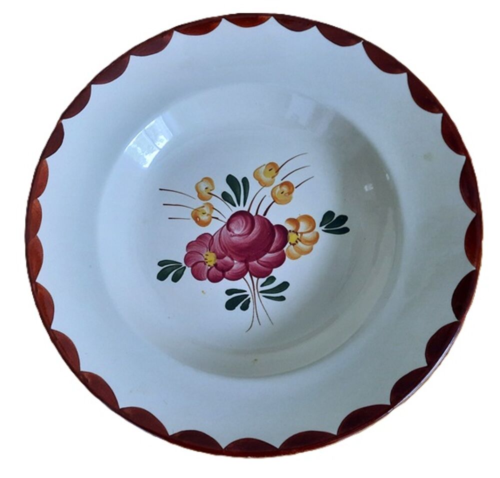 10 assiettes creuses, LONGCHAMP Mod&egrave;le Agen. Cuisine