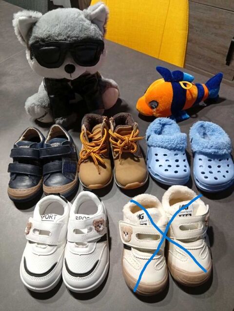 Chaussures enfant T. 22, 24 & 25 8 Courdimanche-sur-Essonne (91)
