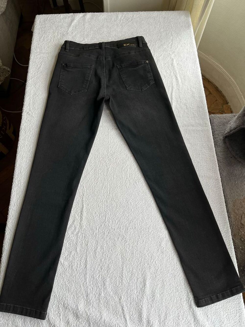 Jean Femme noir Eva Kayan Taille 38 Vêtements