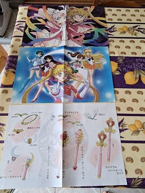 PosterS Sailor Moon manga anime japon dco TV 6 Fves (57)