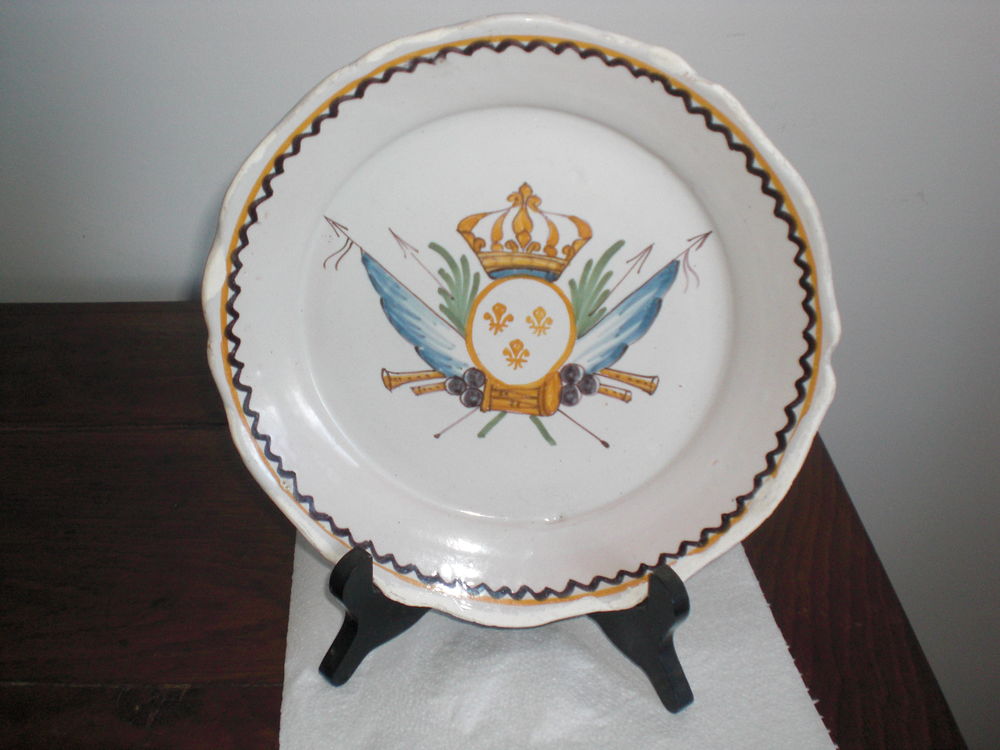 assiette de Nevers Décoration