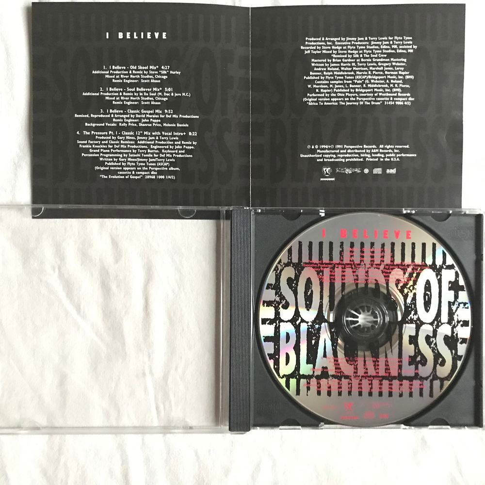 CD Sounds Of Blackness - I Believe (Import U.S.) CD et vinyles