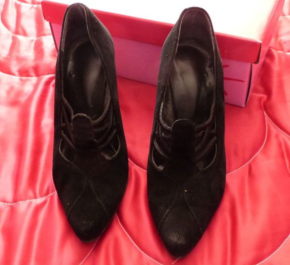 Chaussures femme daim noir taille 37 Chaussures