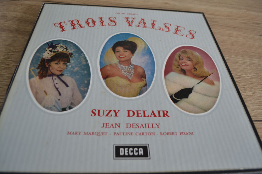 Coffret disque vinyle les 3 valses 1963 CD et vinyles