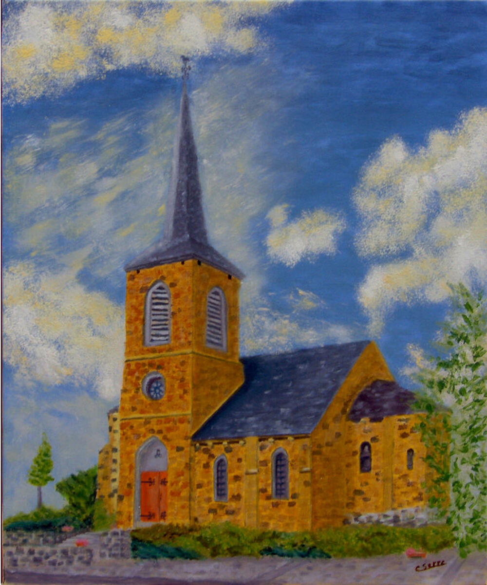 lot de 2 tableaux &agrave; l'huile non encadr&eacute;s au choix
Décoration