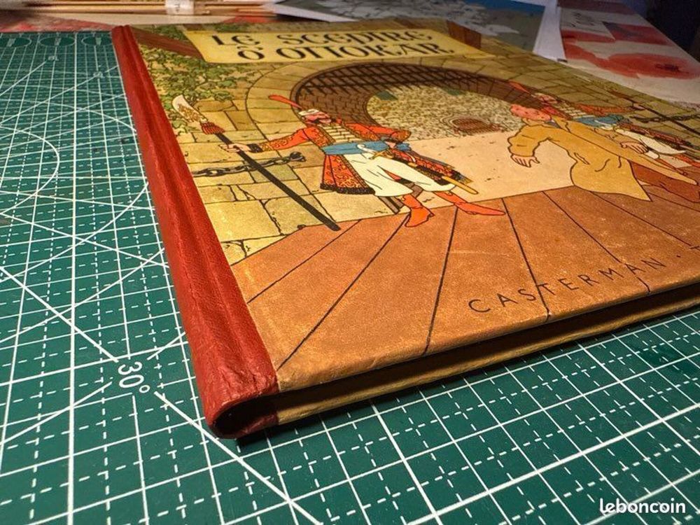 Le sceptre d'Ottokar - Tintin EO Couleurs B1-TTBE Livres et BD