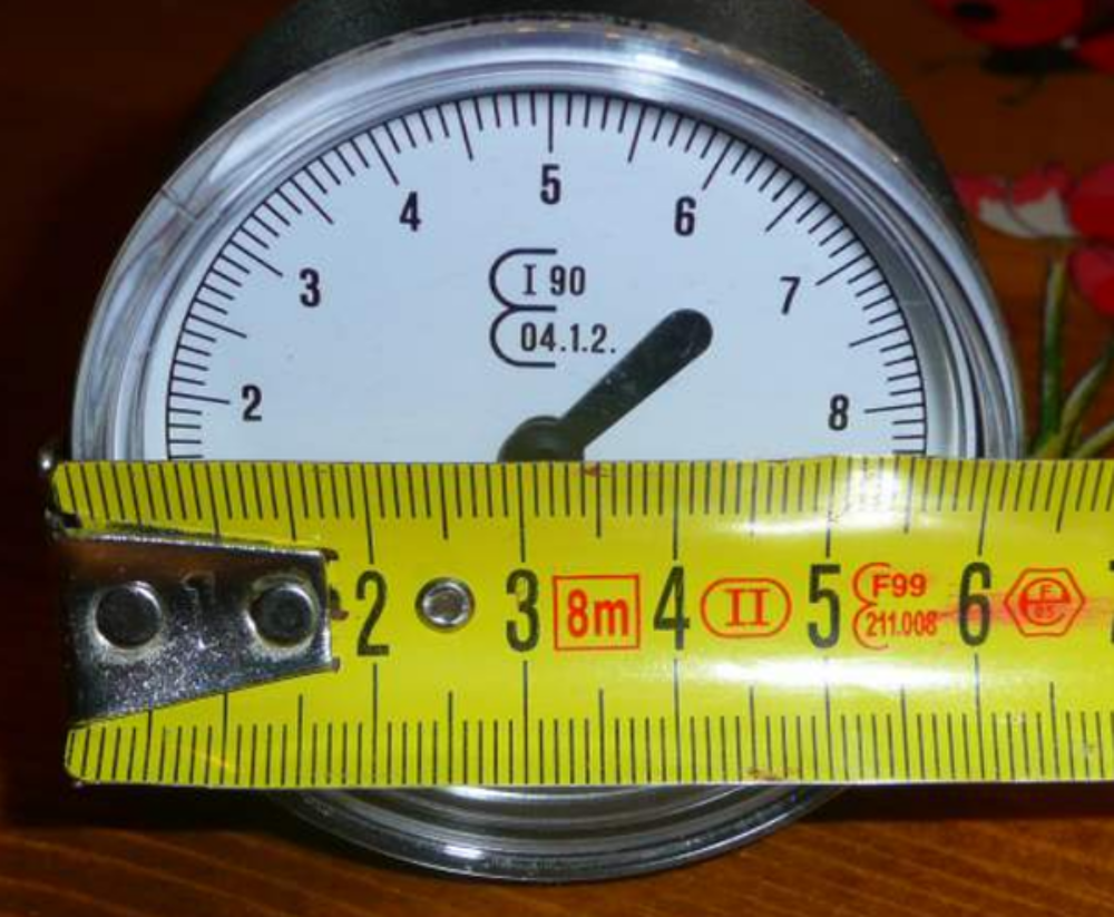 Manometre maxidone Bricolage