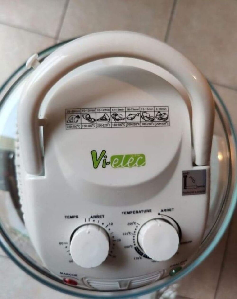 Cuiseur vapeur (ou four halog&egrave;ne) Electroménager
