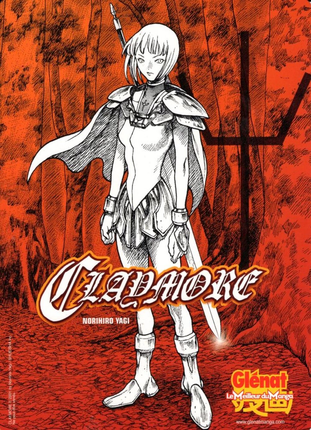 Mat&eacute;riel publicitaire CLAYMORE - Norihiro Yagi - Gl&eacute;nat 