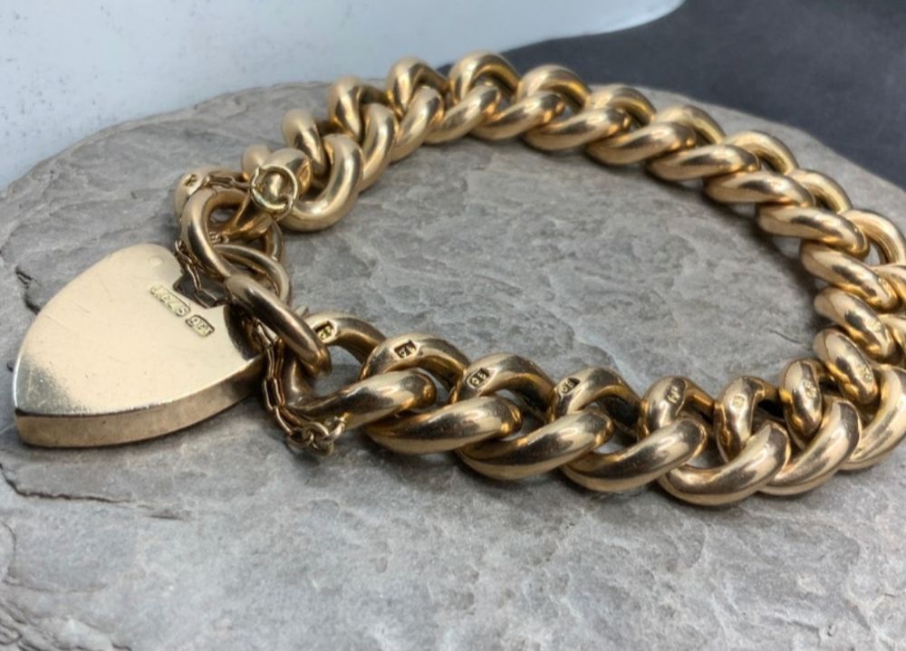 bracelet &agrave; breloques en or 9 kt 375 Bijoux et montres