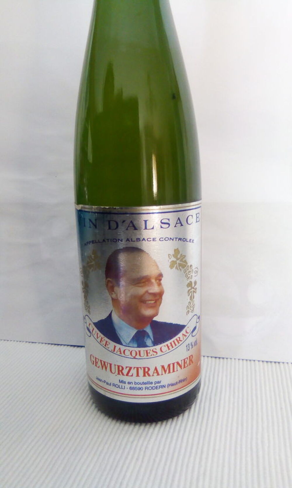 CUVEE JACQUES CHIRAC GEWURZTRAMINER 