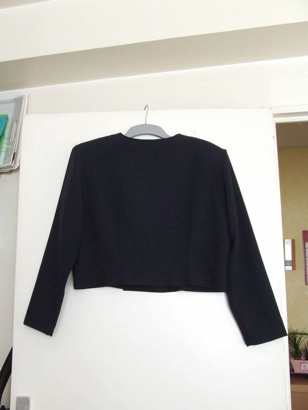 Veste bol&eacute;ro, Bleu marine, T. 42 44, TBE Vêtements