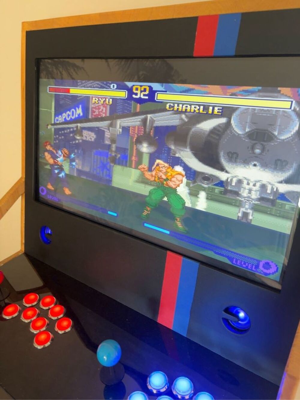 Borne d'arcade murale 2 joueurs Consoles et jeux vidéos