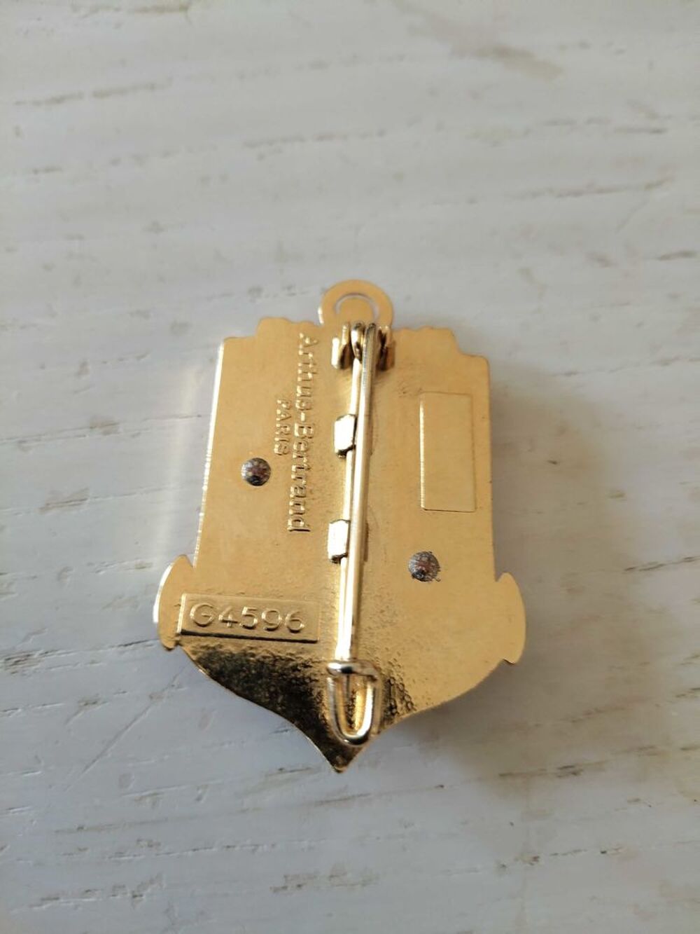 insigne &eacute;cole d'artillerie 