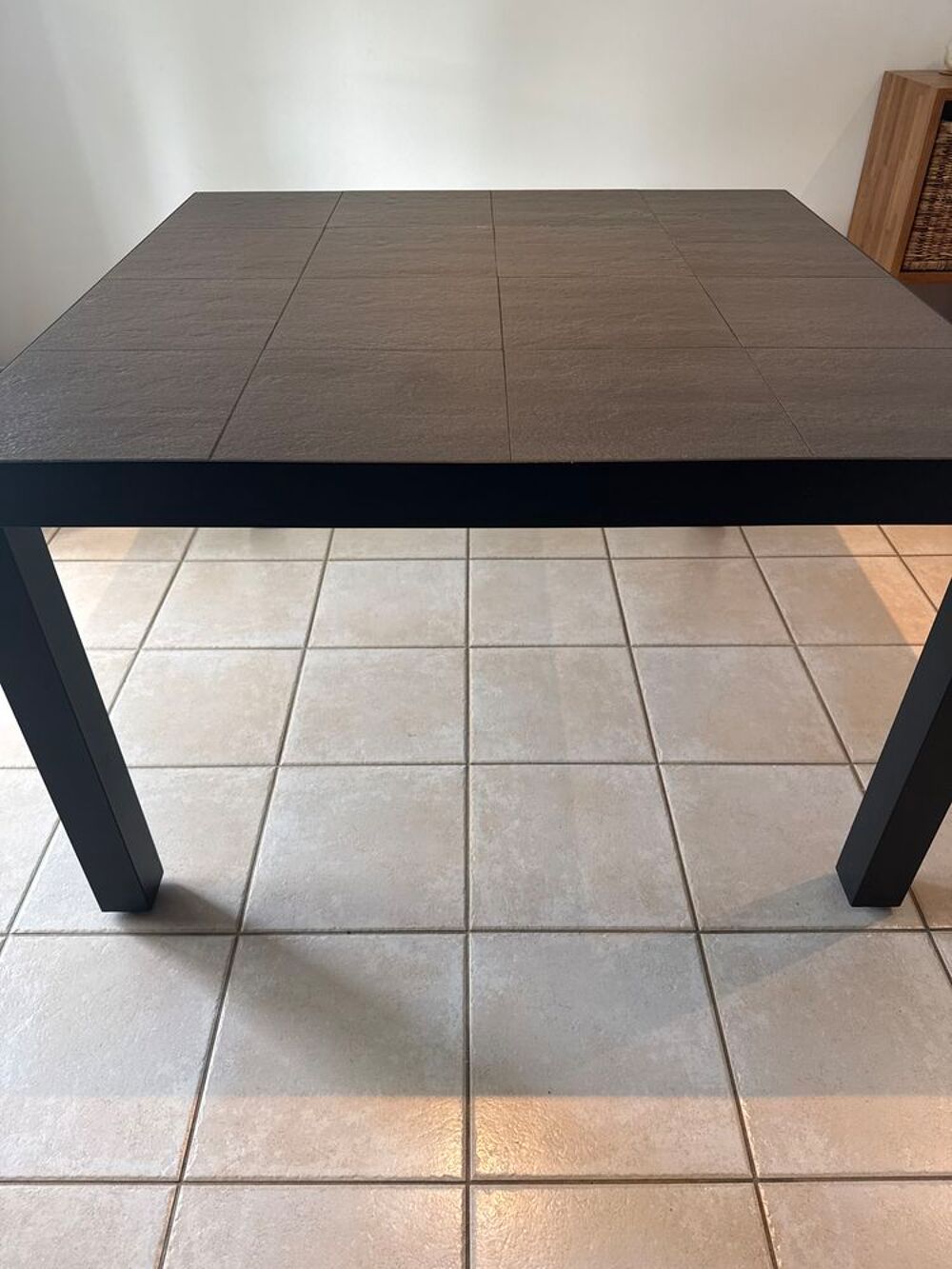 Table c&eacute;ramique 120x120 cm Meubles