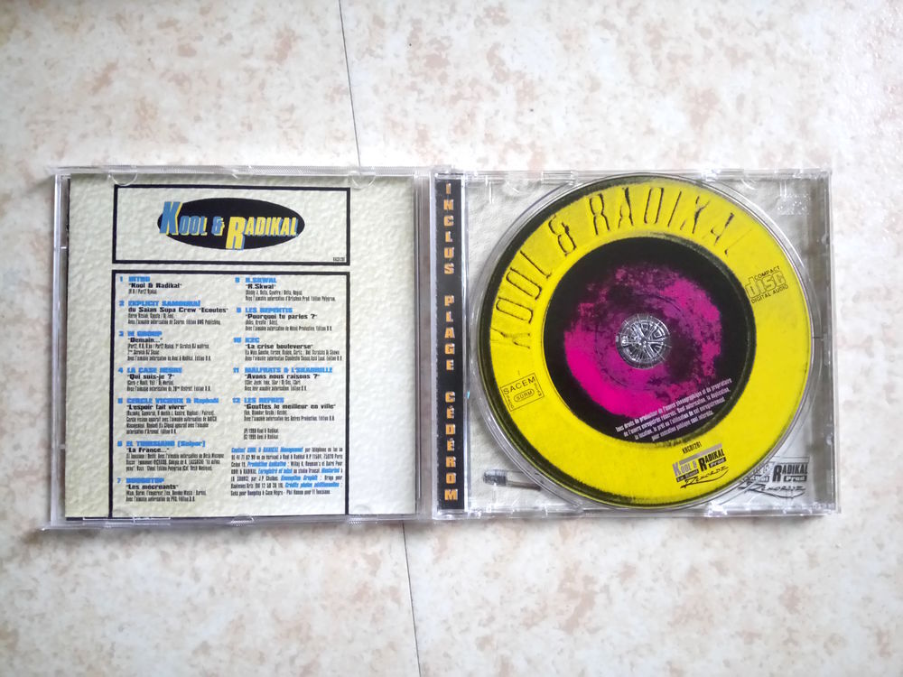 Kool et Radikal
1 &egrave;ere Komplilation - rap fran&ccedil;ais CD et vinyles