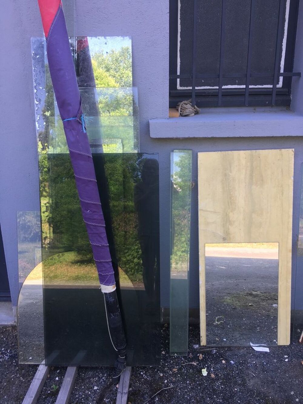 Plaques de verre Bricolage