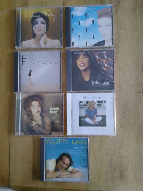lot de 7 CD 20 Péronnas (01)