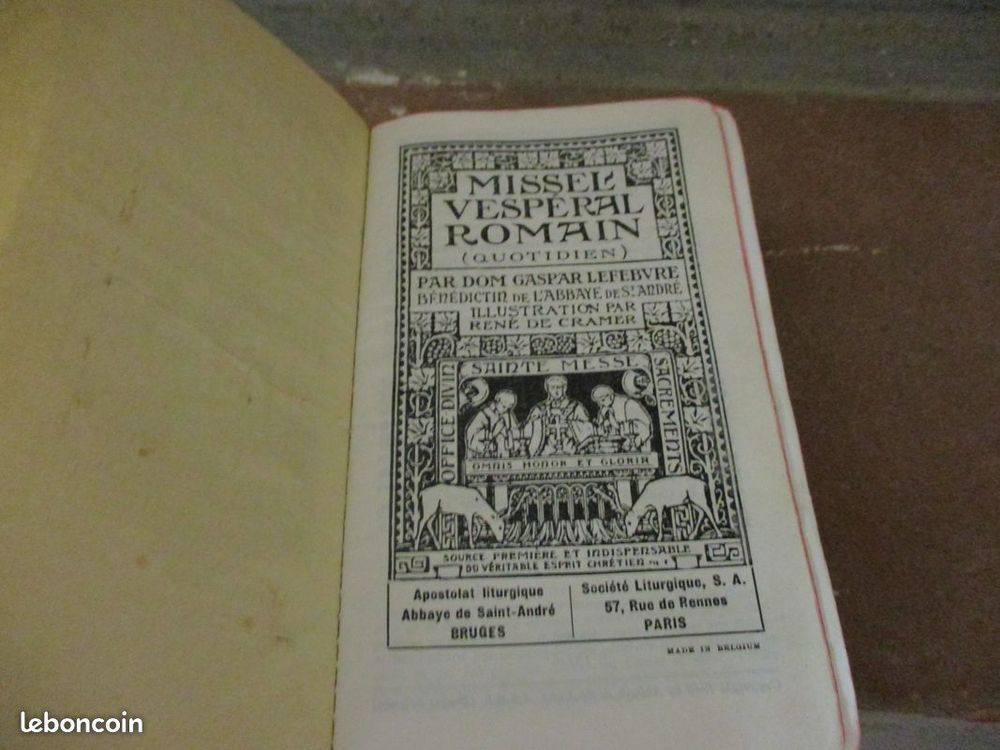 Missel biblique de tous les jours 1967 