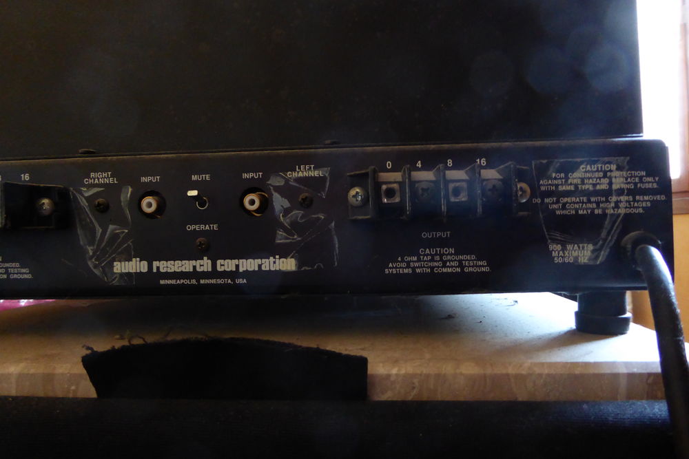 Ampli hybride Audio Research D125,110W MOSFET-tubesNeufs2k6€ Audio et hifi