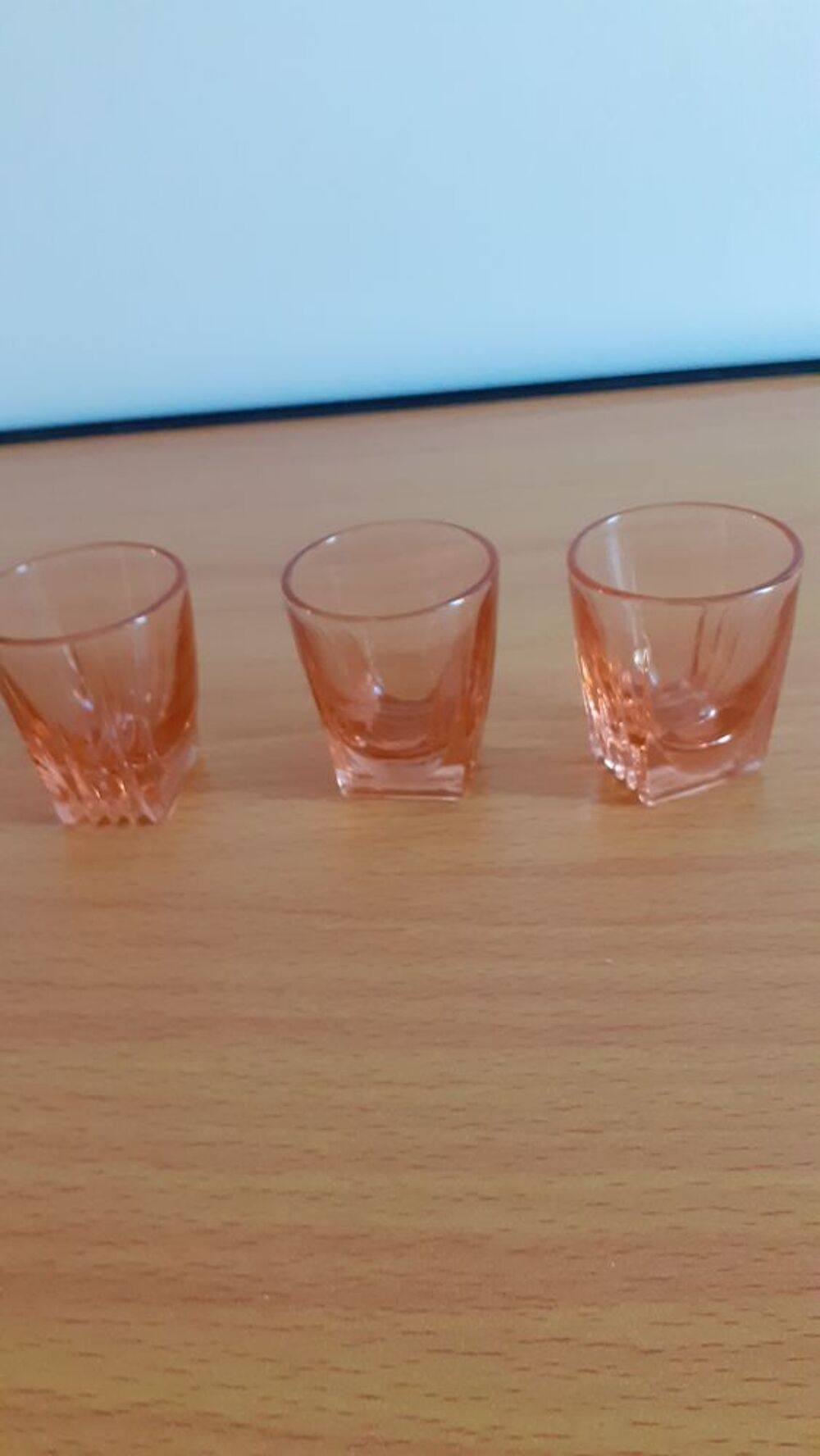 Lot de 3 petits verres &agrave; liqueur Cuisine