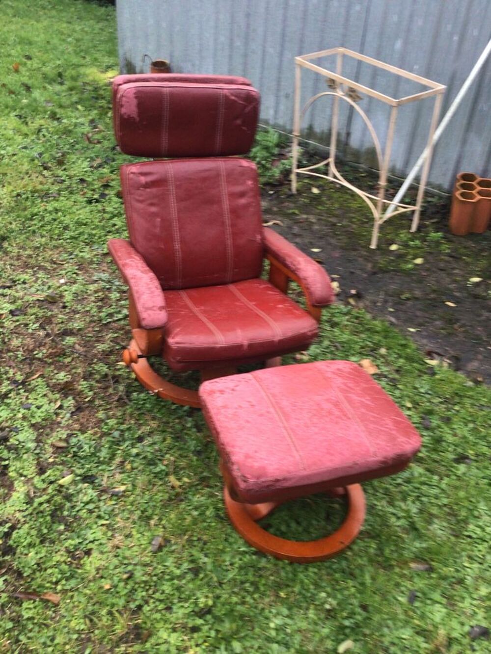 Fauteuil relax avec repose pied Meubles
