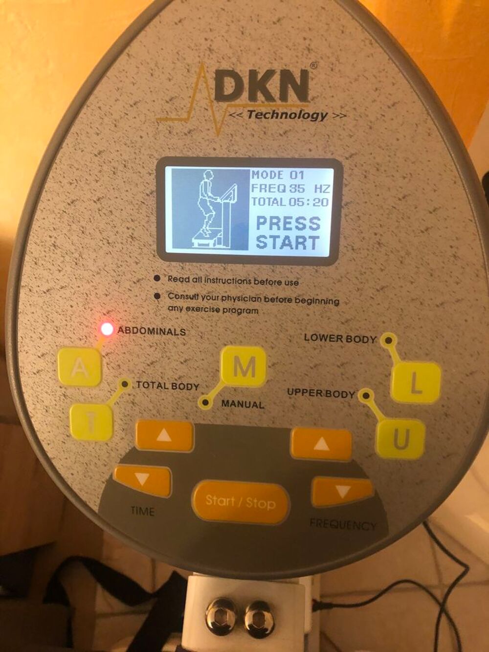 Plateforme Vibrante Pro DKN Sports